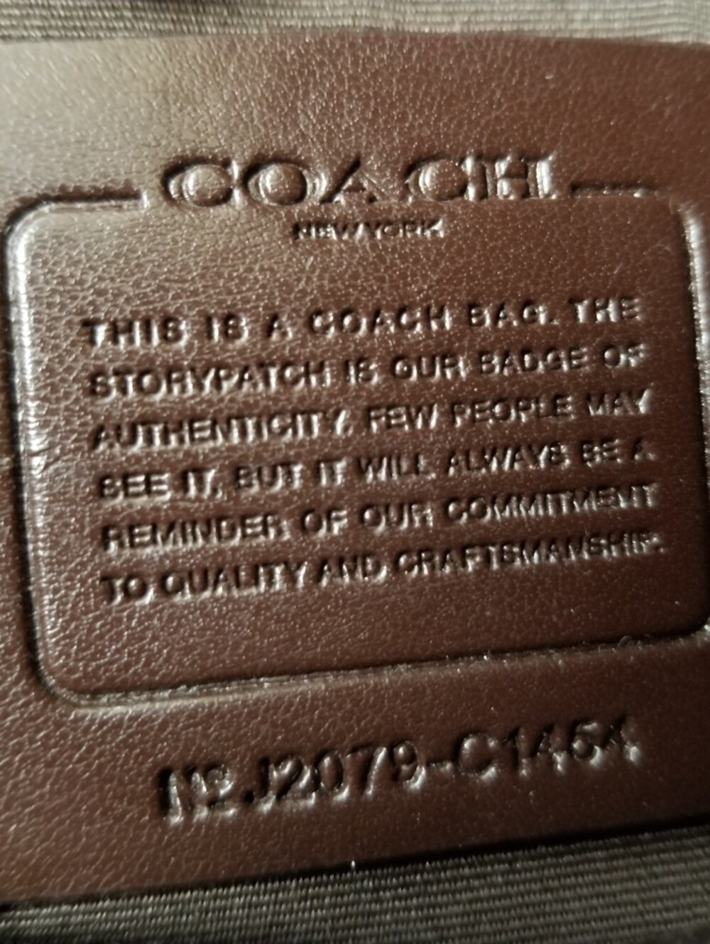 Coach Maya Leather Shoulder Bag C1454 - Picture 10 of 15